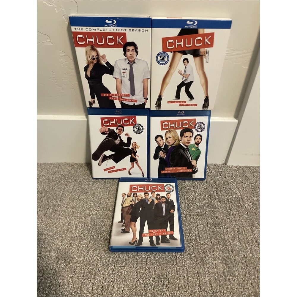 Chuck: Seasons 1-5: the Complete Series (Blu-ray)